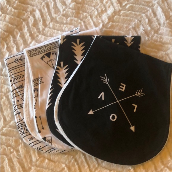 Other - 4 new adorable burp clothes